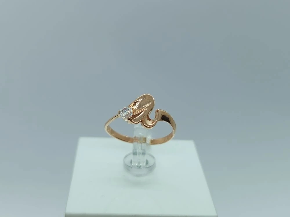 КОЛКМ585 КОЛЬЦО С КАМНЕМ (Au 585)