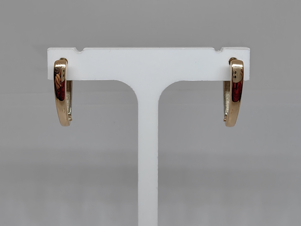 СЕРЬГИ БЕЗ КАМНЯ (Au 585)