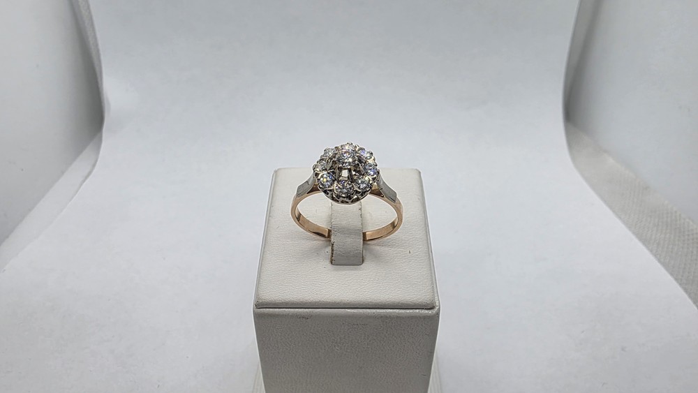 КОЛЬЦО БРИЛЛИАНТ Au 583