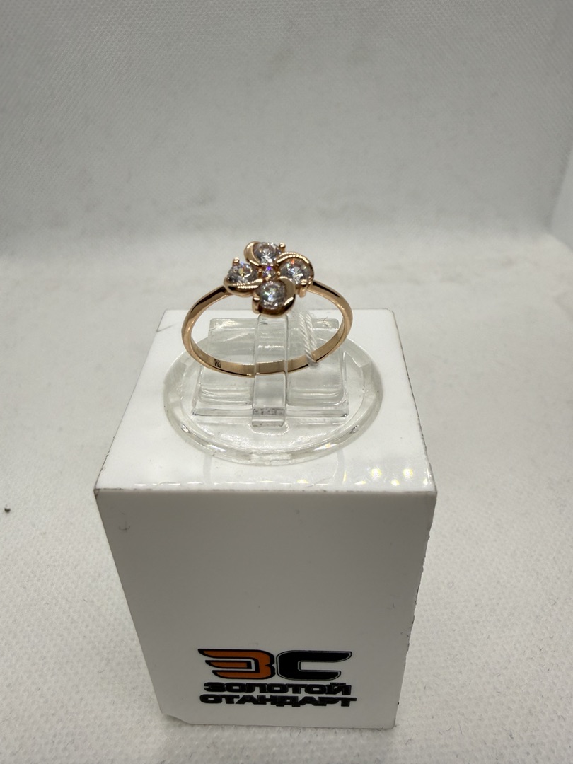 КОЛКМИ585 КОЛЬЦО С КАМНЯМИ (Au 585)