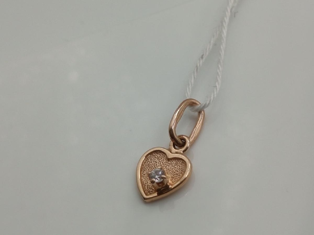 ПОДВЕСКА С КАМНЕМ (Au 585)