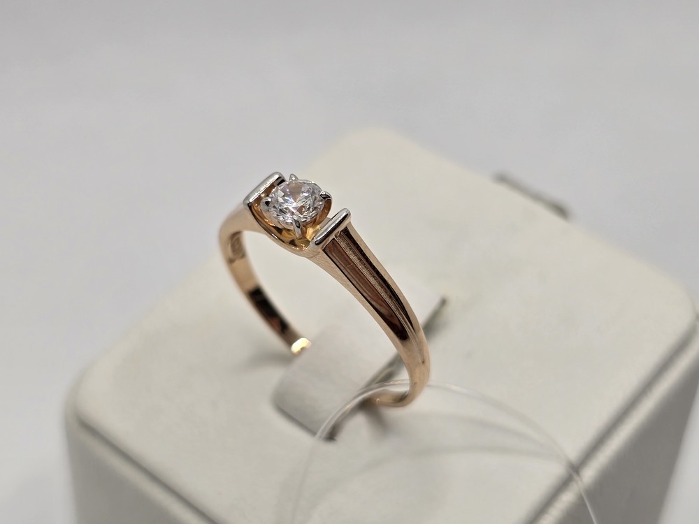 КОЛЬЦО С КАМНЕМ (Au 585)