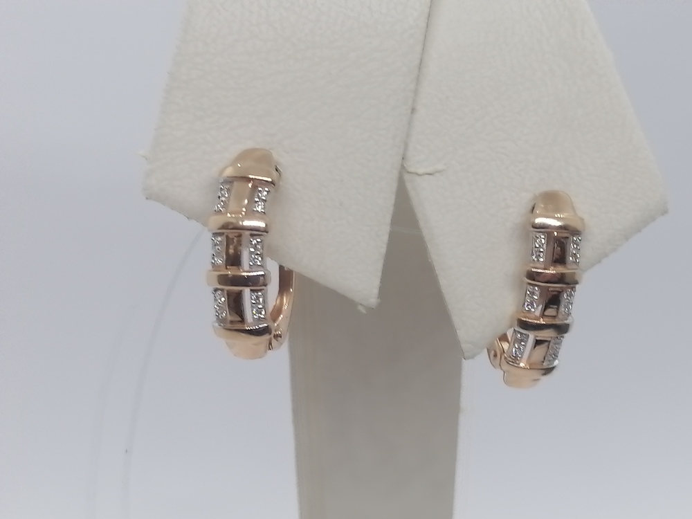 СЕРЬГИ С КАМНЯМИ (Au 585)