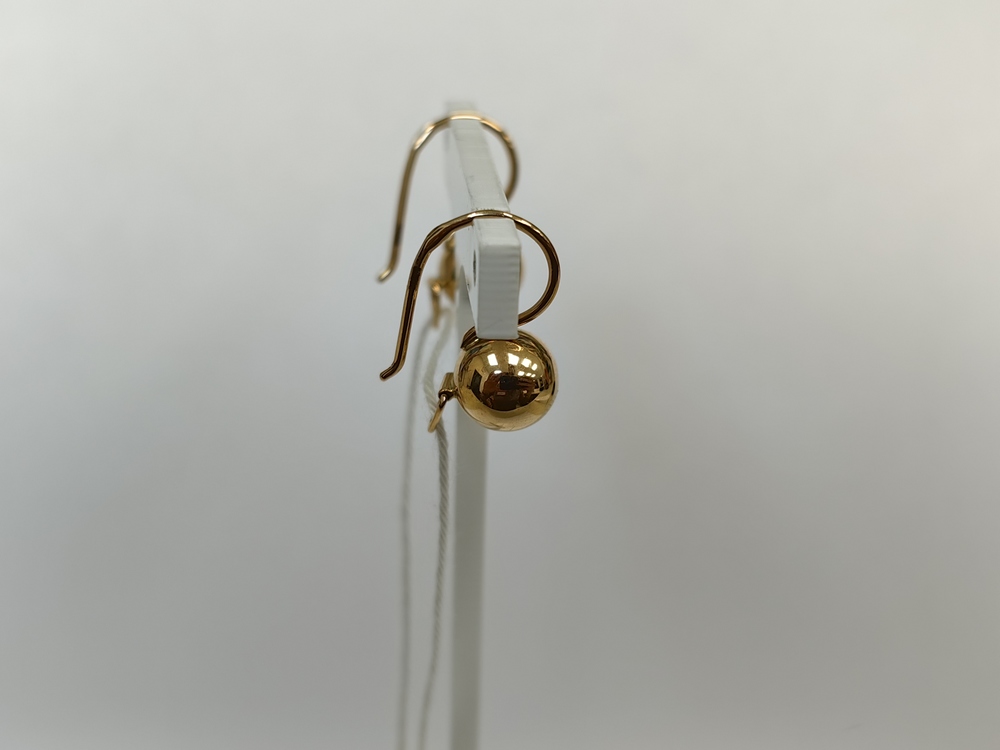 СШР583 СЕРЬГИ ШАРЫ (Au 583)