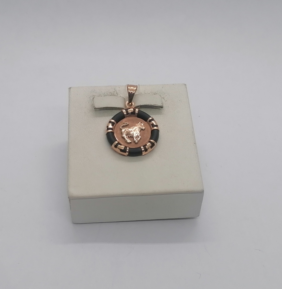 926З ПОДВЕСКА ЗНАК ЗОДИАКА каучук (Au 585)