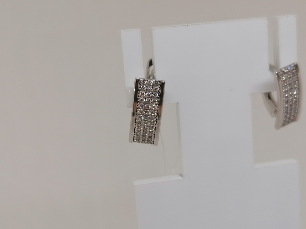 СЕРЬГИ С КАМНЯМИ (Au 585)