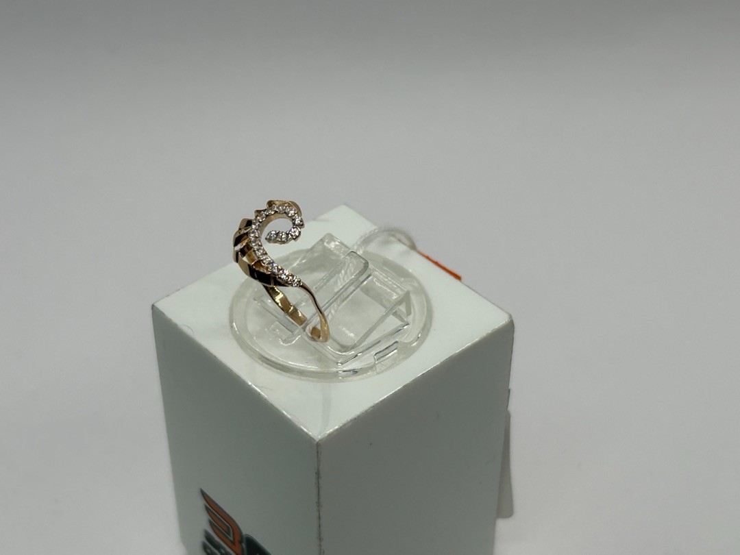 КОЛКМИ585 КОЛЬЦО С КАМНЯМИ (Au 585)