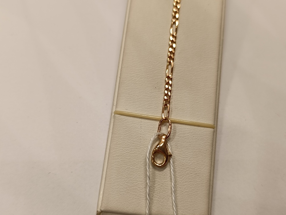 БРАСЛЕТ ПОЛНОВЕСНЫЙ Фигаро(картье) Au 585