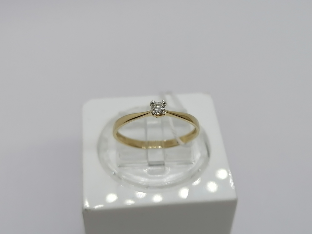 КОЛЬЦО БРИЛЛИАНТ Au 585