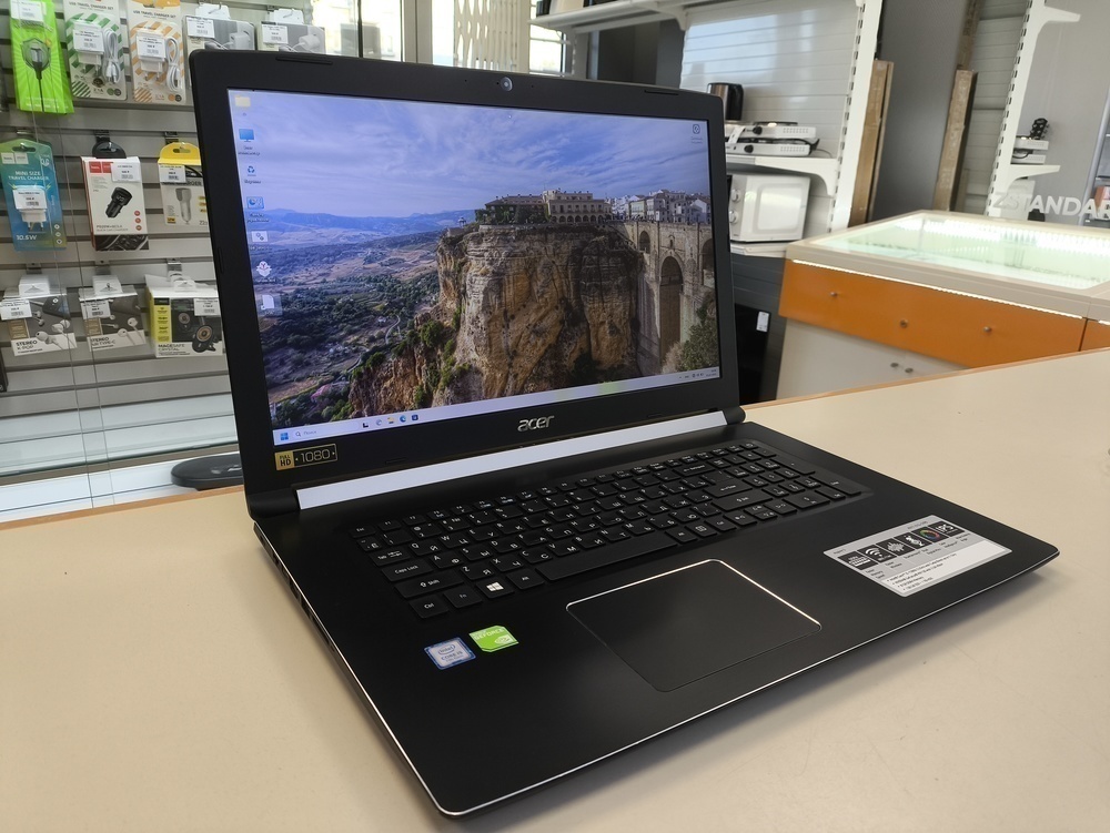 Ноутбук Acer Aspire 5; Core i5-7200U, GeForce MX130, 8 Гб, 128 Гб, 1 Tb