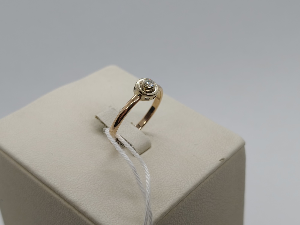 КОЛЬЦО БРИЛЛИАНТ Au 585