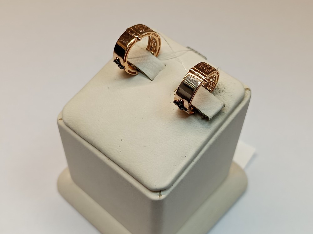 СЕРЬГИ С КАМНЯМИ (Au 585)