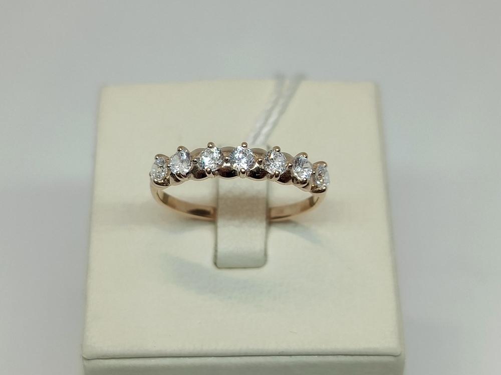 КОЛКМИ585 КОЛЬЦО С КАМНЯМИ (Au 585)