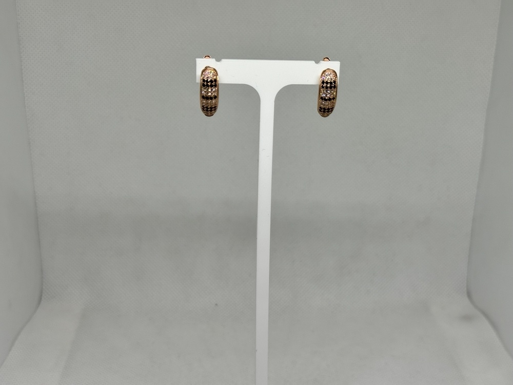 СКМИ585 СЕРЬГИ С КАМНЯМИ (Au 585)