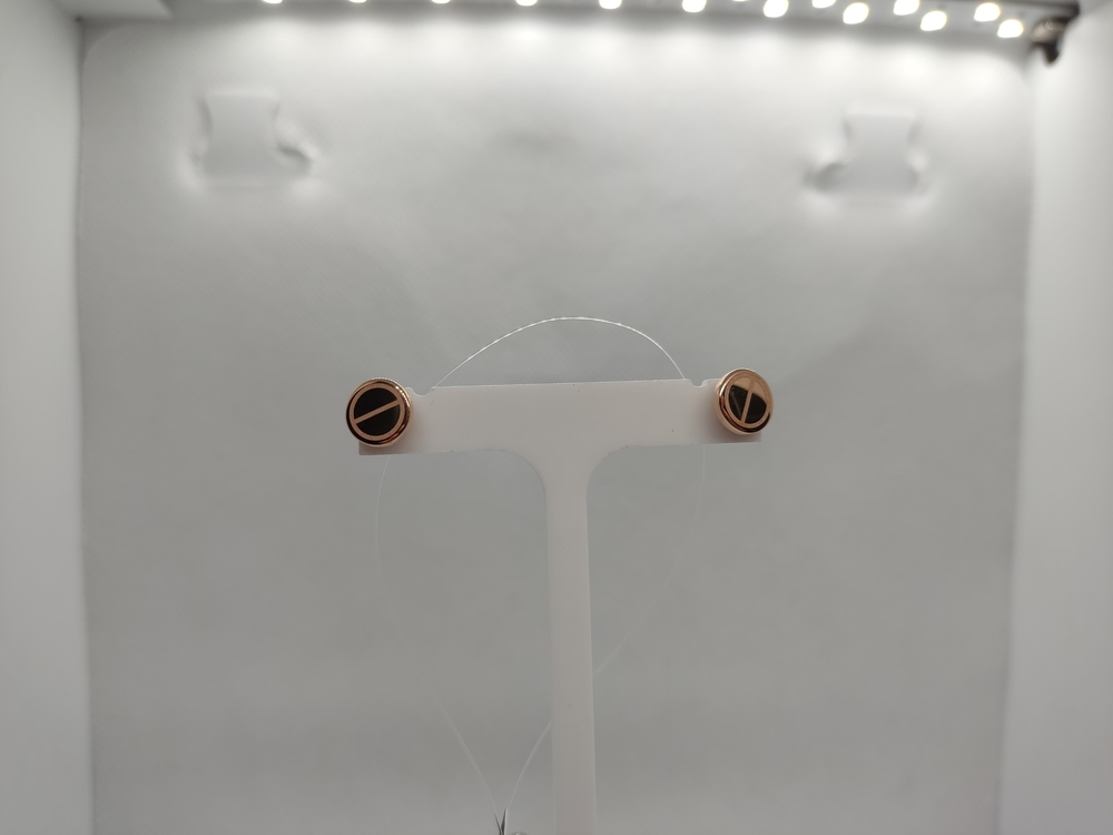 СЕРЬГИ ПУСЕТЫ без камня (Au 585)