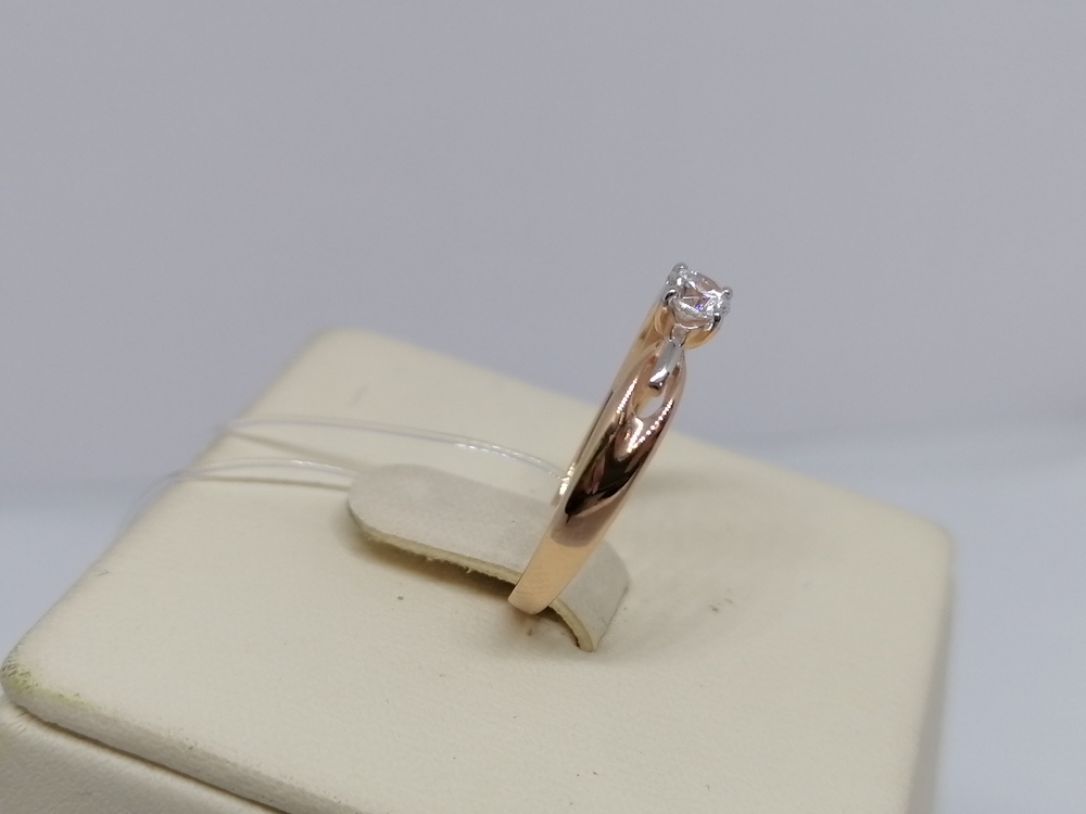 КОЛЬЦО С КАМНЕМ (Au 585)