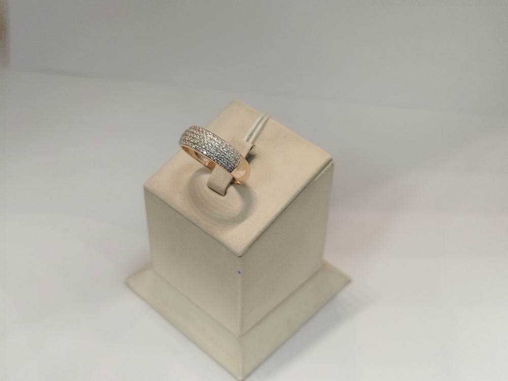 КОЛКМИ585 КОЛЬЦО С КАМНЯМИ (Au 585)