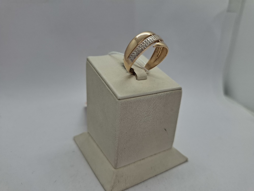 КОЛКМИ585 КОЛЬЦО С КАМНЯМИ (Au 585)