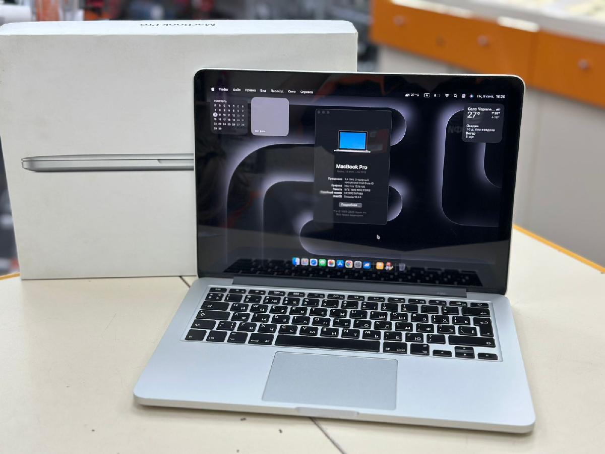 Ноутбук Apple MacBook Pro с дисплеем Retina 13 дюймов Core i5(2015) A1502