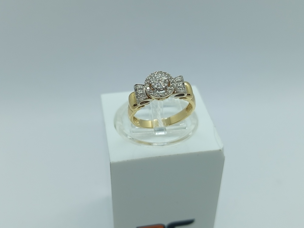 КОЛЬЦО БРИЛЛИАНТ Au 585