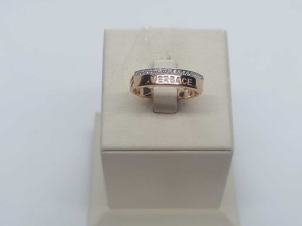 1106126 КОЛЬЦО С КАМНЯМИ (Au 585)