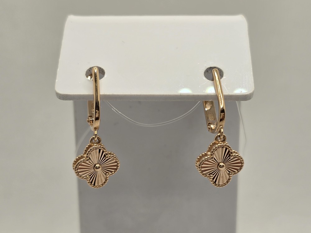 СЕРЬГИ БЕЗ КАМНЯ (Au 585)