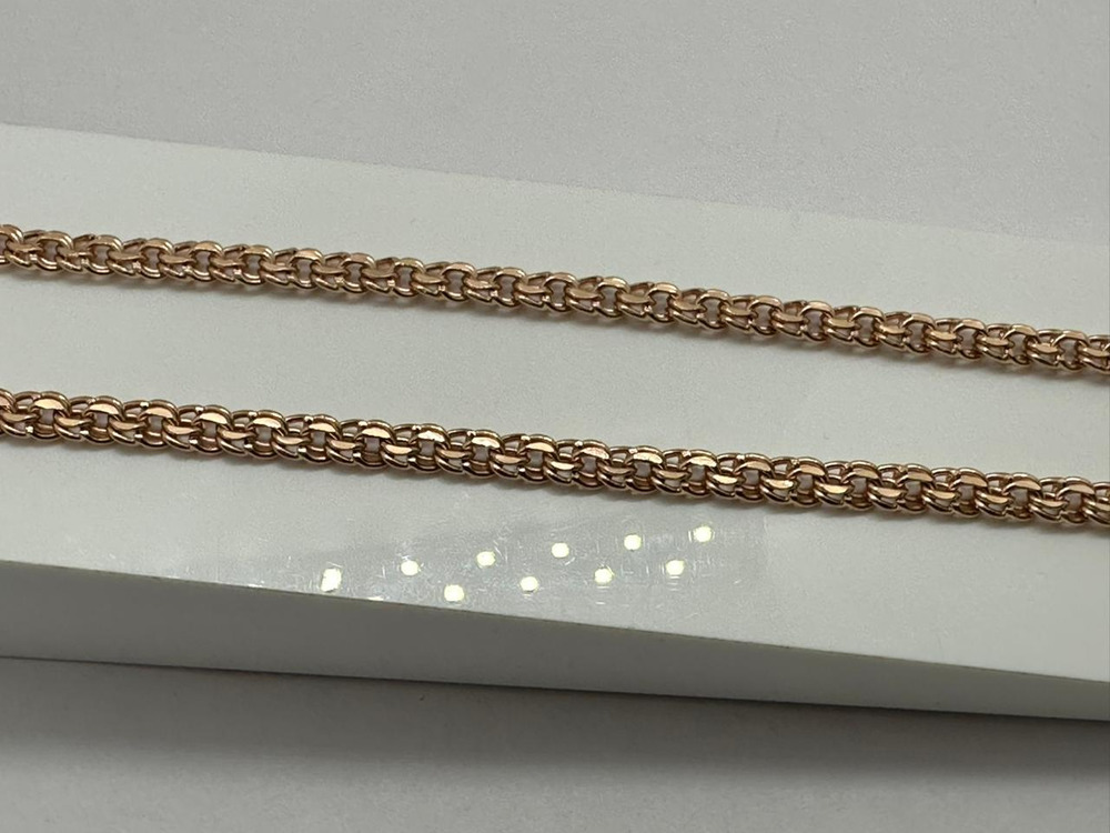 ЦПБС585 ЦЕПЬ ПУСТОТЕЛАЯ Бисмарк (Au 585)