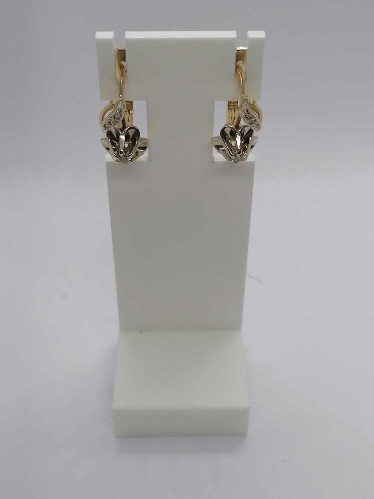 СЕРЬГИ БРИЛЛИАНТ Au 583