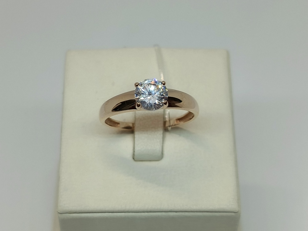 КОЛЬЦО С КАМНЕМ (Au 585)