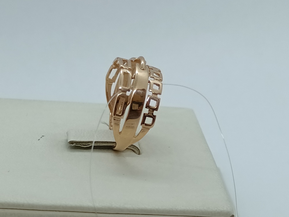 КОЛЬЦО БЕЗ КАМНЯ (Au 585)