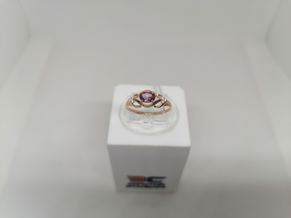 КОЛКМИ585 КОЛЬЦО С КАМНЯМИ (Au 585)