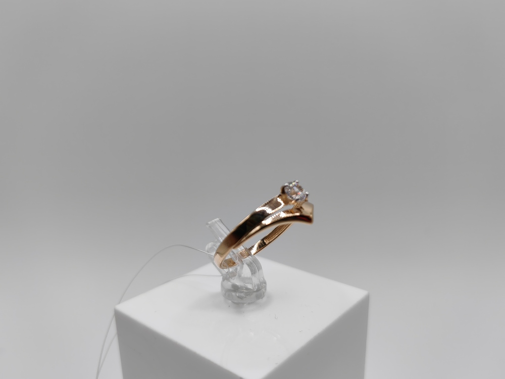 КОЛЬЦО С КАМНЕМ (Au 585)