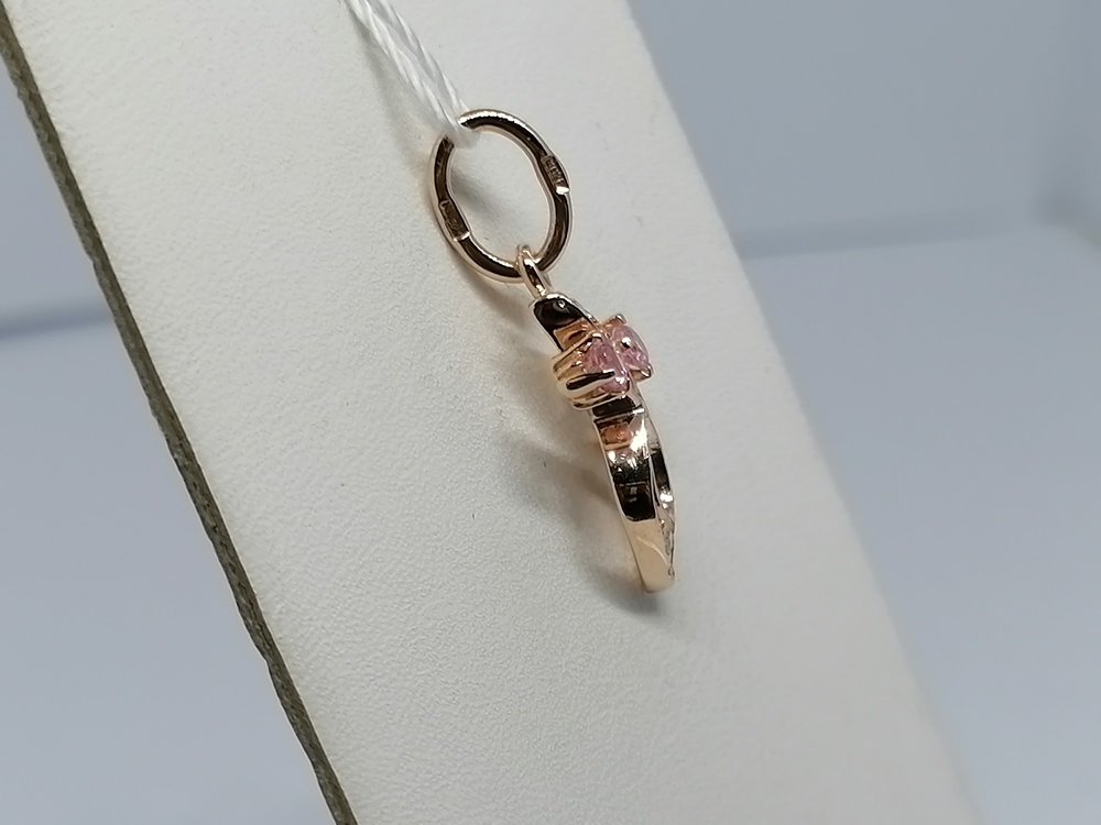 ПОДВЕСКА С КАМНЯМИ (Au 585)