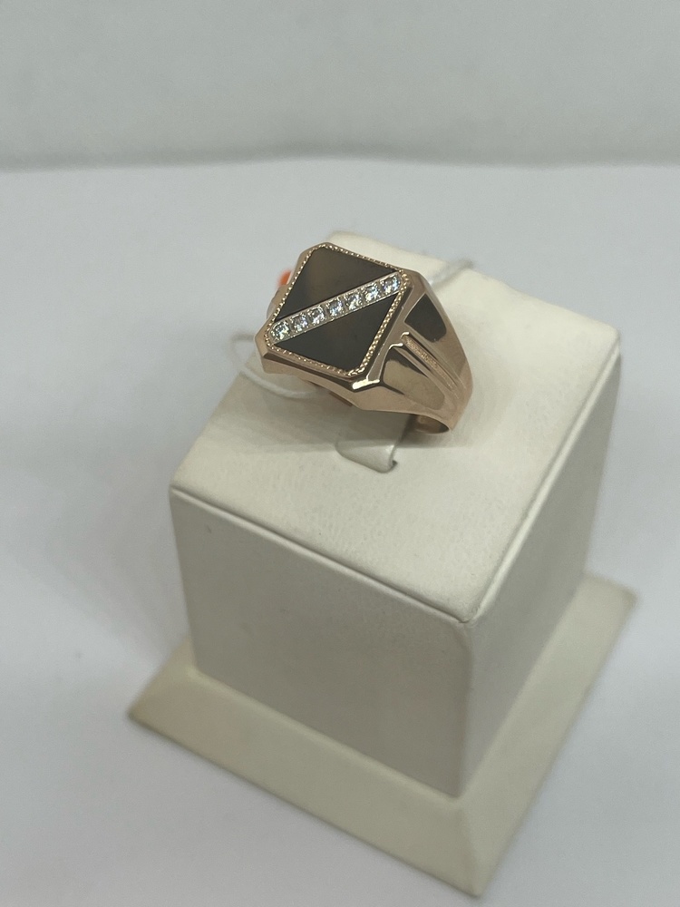 ПЕЧКМИ585 ПЕЧАТКА С КАМНЯМИ (Au 585)