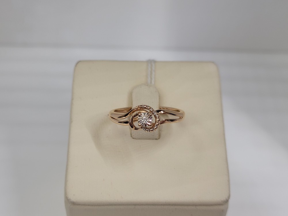 КОЛЬЦО БРИЛЛИАНТ Au 585