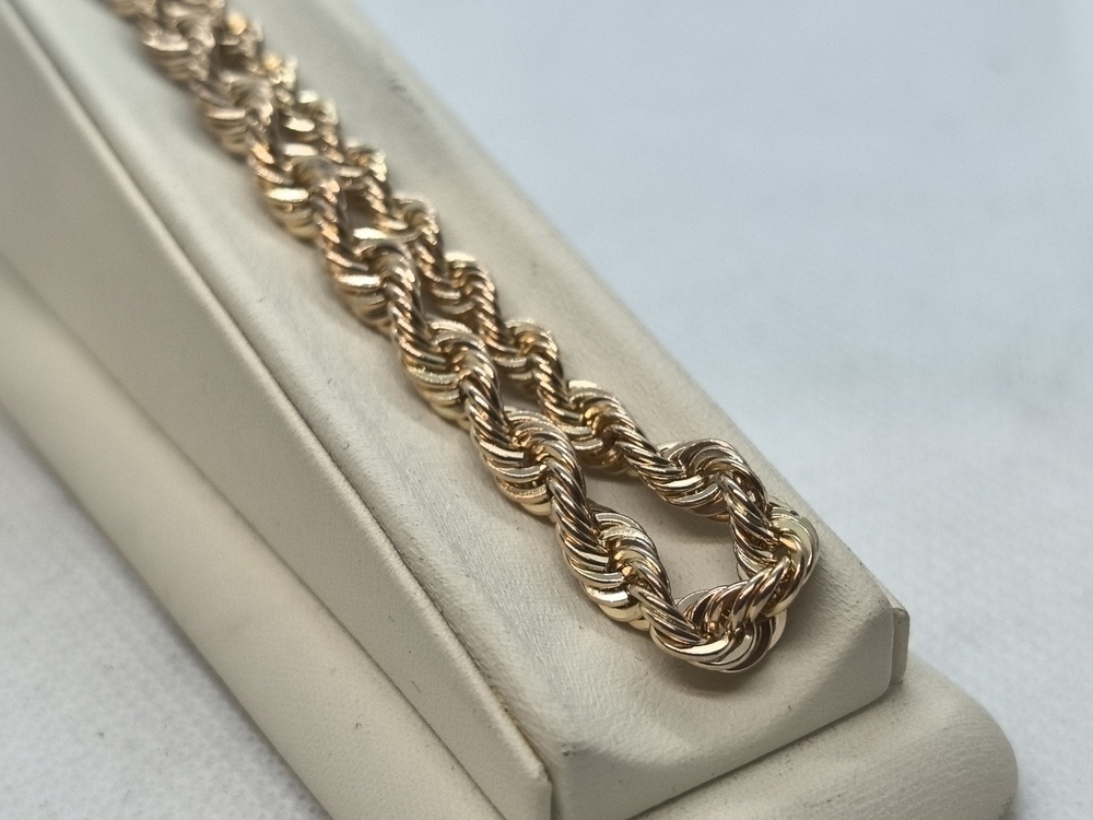 ЦЛВР585 ЦЕПЬ ПОЛНОВЕСНАЯ Веревка (Au 585)