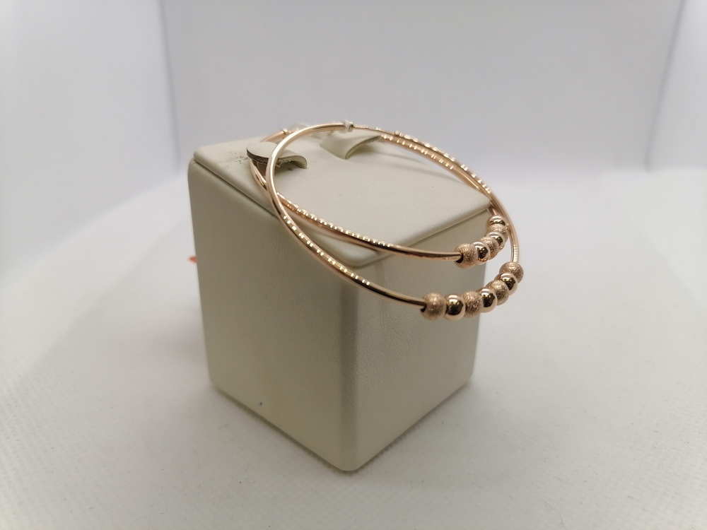СКОН585 СЕРЬГИ КОНГО (Au 585)