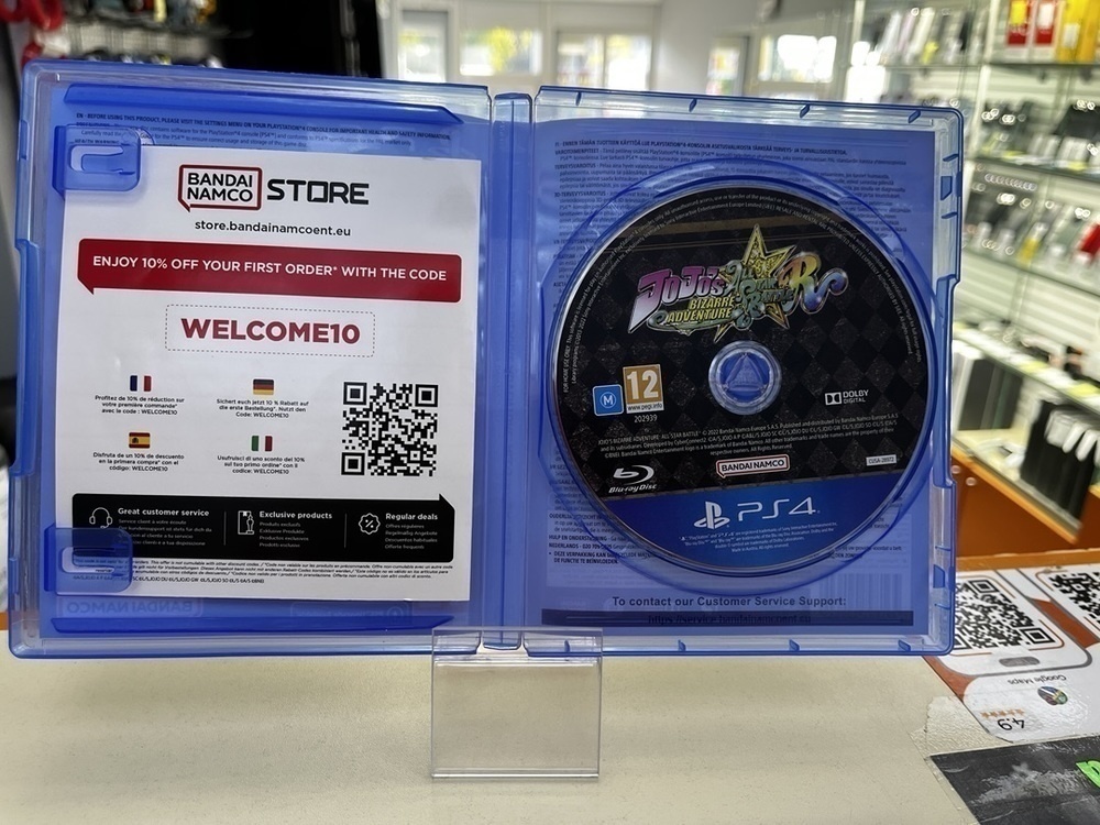 Игра  Playstation 4 JoJo's Blizarre Adventure: All-Star Battle