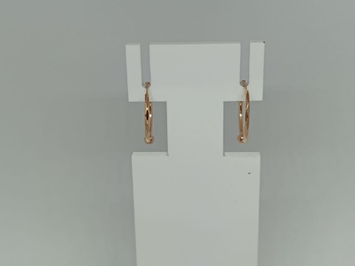 СКОН585 СЕРЬГИ КОНГО (Au 585)