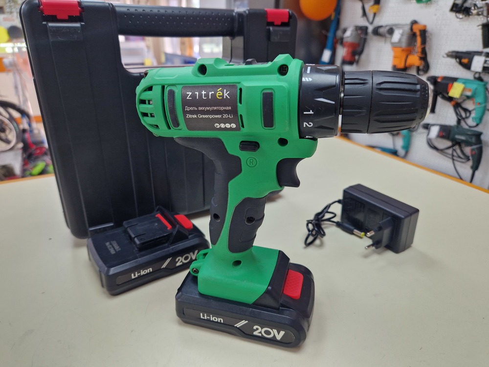 Шуруповерт Zitrek Greenpower 20-li