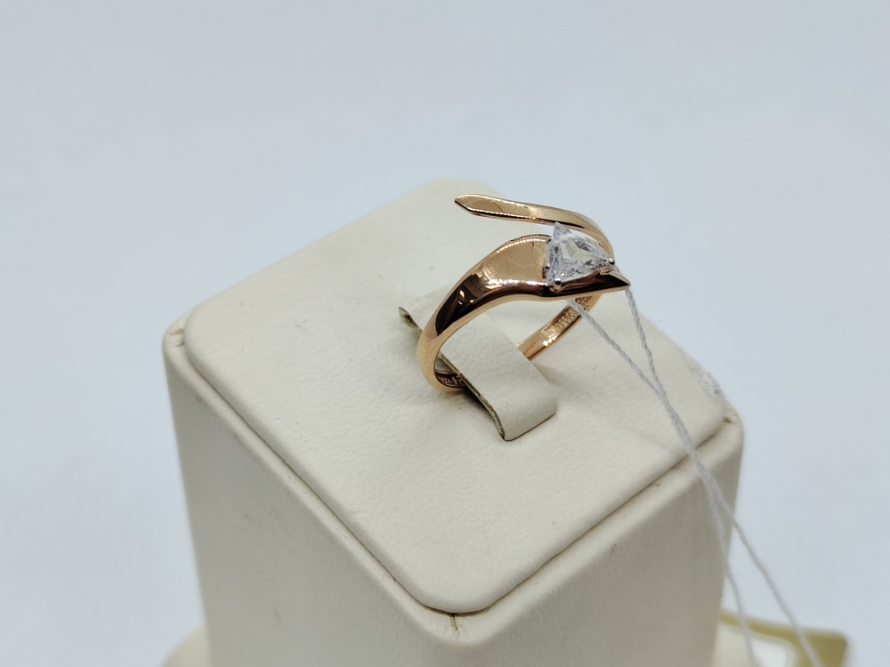 КОЛЬЦО С КАМНЕМ (Au 585)