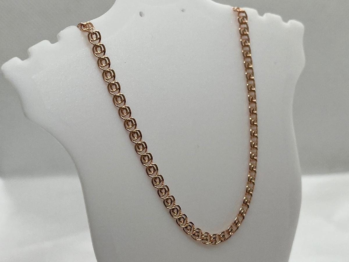 ЦЕПЬ ПУСТОТЕЛАЯ Лав (Au 585)