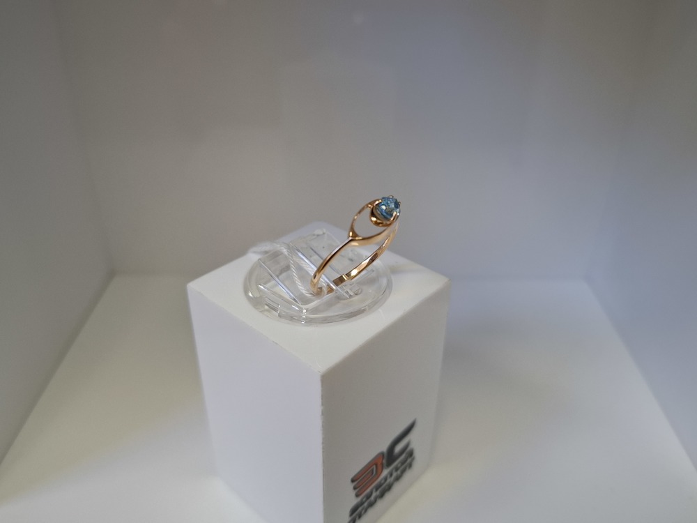 КОЛКМ585 КОЛЬЦО С КАМНЕМ (Au 585)