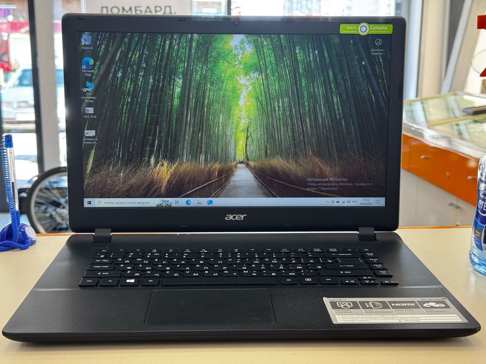 Ноутбук Acer; A4-5000, HD Graphics, 6 Гб, 250 Гб, Нет