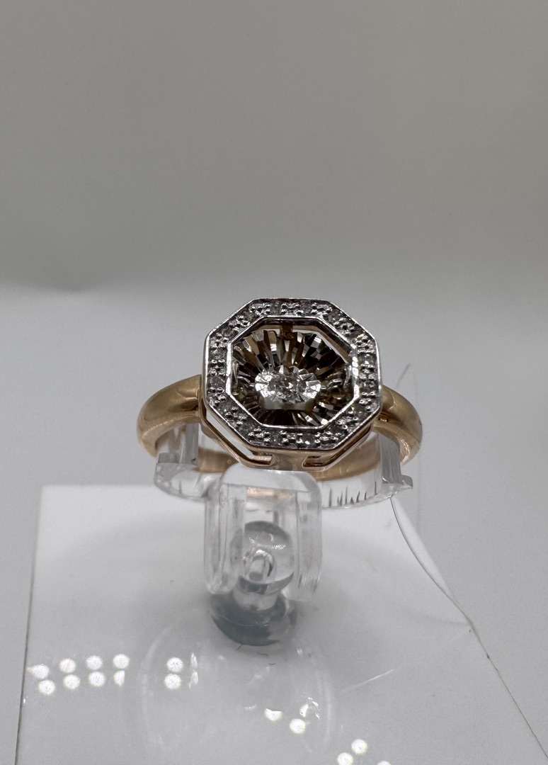 КОЛЬЦО БРИЛЛИАНТ (Au 585)