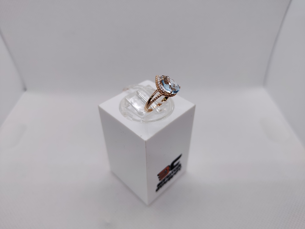 КОЛКМИ585 КОЛЬЦО С КАМНЯМИ (Au 585)