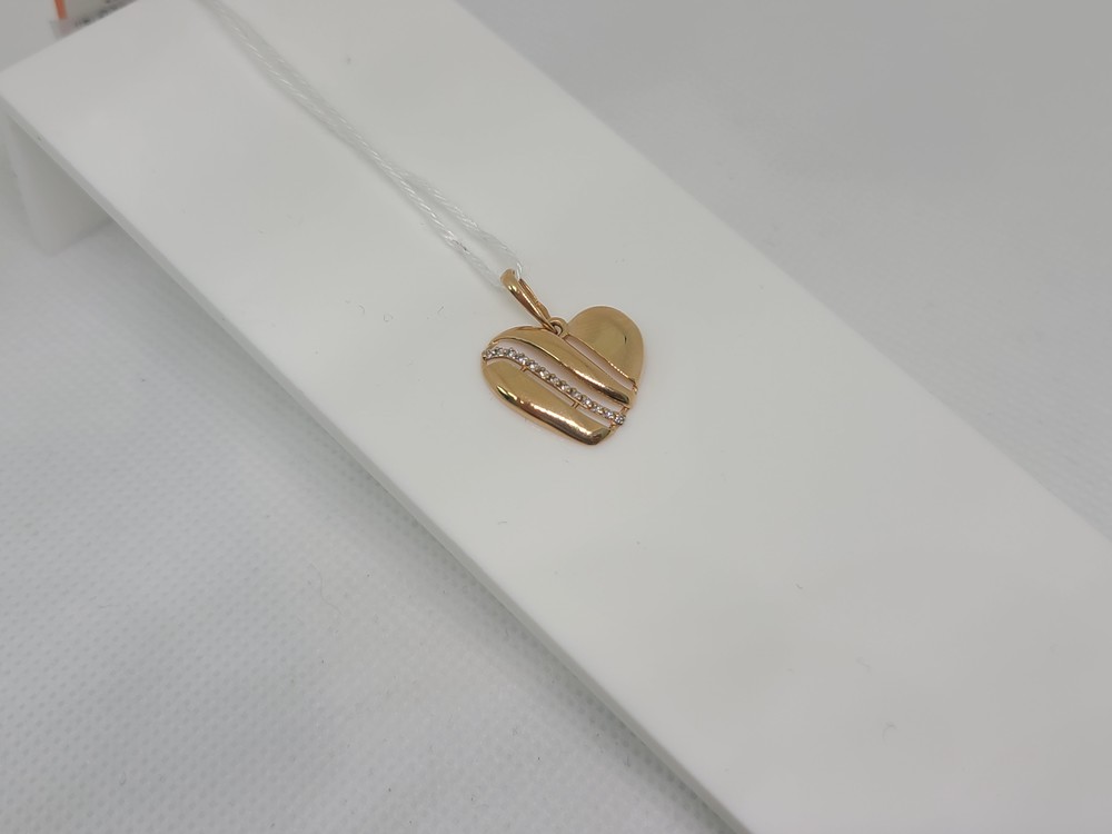 ПОДКМИ585 ПОДВЕСКА С КАМНЯМИ (Au 585)