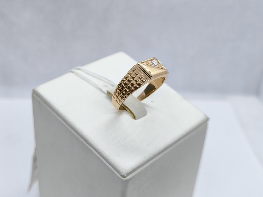 ПЕЧКМ585 ПЕЧАТКА С КАМНЕМ (Au 585)