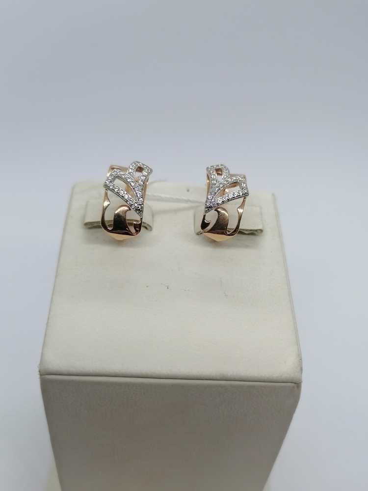 СЕРЬГИ С КАМНЯМИ (Au 585)