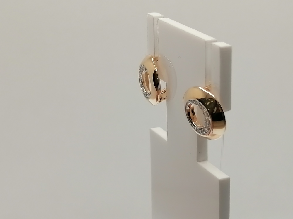 СЕРЬГИ С КАМНЯМИ (Au 585)